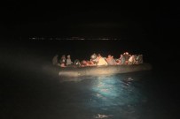 Izmir'de 45 Düzensiz Göçmen Yakalandi