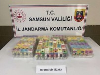Samsun'da 254 Kaçak Elektronik Sigara Ele Geçirildi