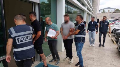 Samsun'da Gasptan Gözaltina Alinan 5 Kisi Adliyeye Sevk Edildi