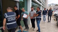 Samsun'da Gasptan Gözaltina Alinan 5 Kisi Adliyeye Sevk Edildi