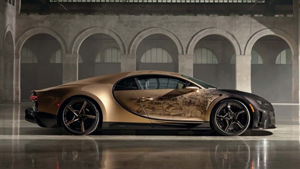 Dünyada eşi benzeri yok: Bugatti Chiron Super Sport Golden Era'nın yapımı 2 yıl sürdü sadece bir adet üretildi