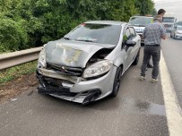 TEM'de Zincirleme Trafik Kazasi Açiklamasi 3 Yarali