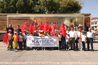 KAYMEK'in Minik Ögrencileri Çanakkale Ruhunu Yasadi