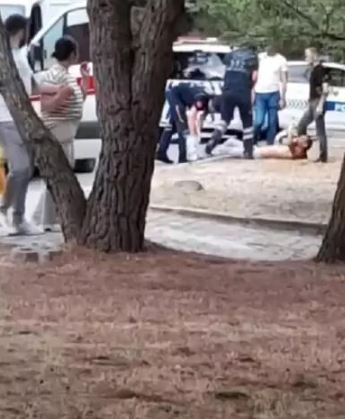 İstanbul'da parkta dehşet: Motosikletten ateş açtılar