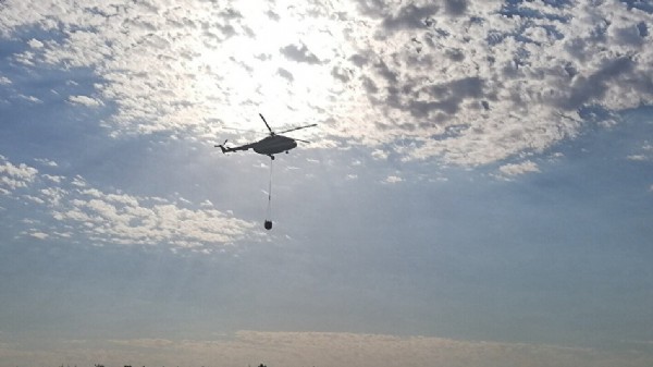 İstanbul'da orman yangını: Alevlerle mücadeleye helikopter de destek verdi