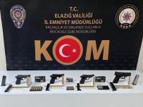 Elazig'da 4 Adet Ruhsatsiz Tabanca Ve 151 Adet Fisek Ele Geçirildi