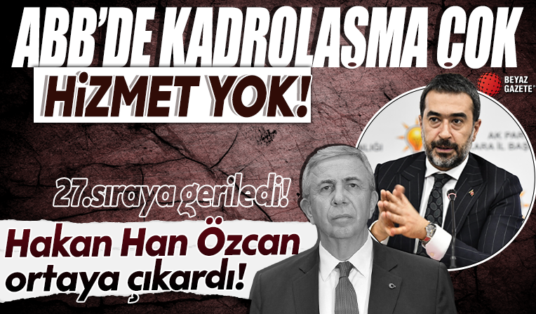 ABB'de kadrolaşma çok, hizmet yok! Büyük çöküşü Hakan Han Özcan ortaya çıkardı