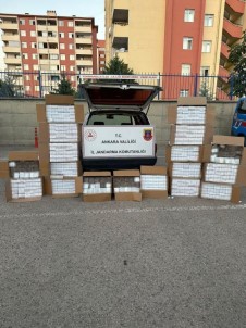 Ankara'da 2 Bin 450 Adet Makaron Ele Geçirildi