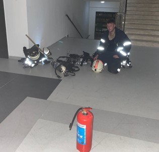 Yalova'da Özel Okulda Yangin