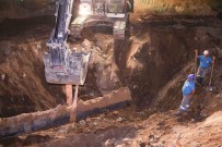 Belediye Ekipleri Gece Mesaisinde