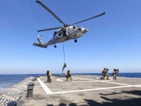 TSK'dan Libya Açiklarinda Egitim