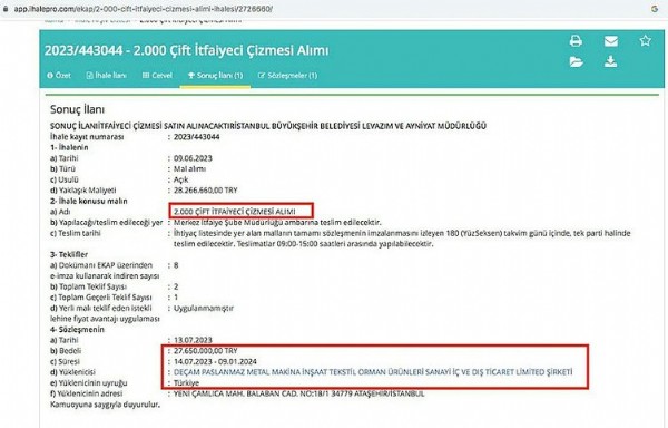 Vurgunun böylesi: CHP'li İBB'de yeni skandal! Milyonluk çizmeli hortum