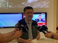 Bakan Yumakli Açiklamasi 'Yanginin Ilerlemesini Durdurduk. Düne Göre Daha Avantajliyiz'