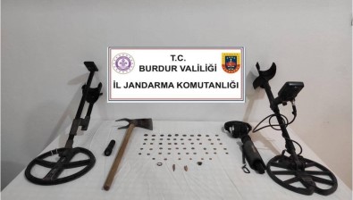 Burdur'da 56 Adet Sikke Ele Geçirildi
