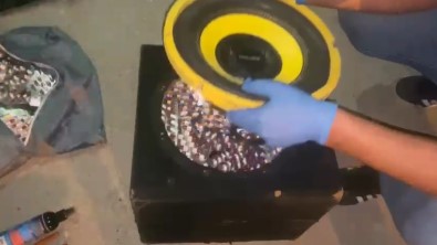 Otomobilin Hoparlöründen Binlerce Sentetik Hap Çikti Açiklamasi 1 Tutuklama