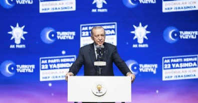 Başkan Erdoğan'dan AK Parti'nin 22. yıl dönümünde tarihi çağrı: Gelin Cumhur İttifakı'na katılın