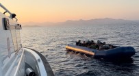 Bodrum'da 35 Düzensiz Göçmen Kurtarildi