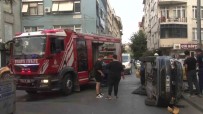 Kadiköy'de Iki Araç Böyle Çarpisti Açiklamasi 1 Yarali