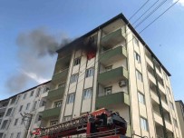 Igdir'da 5 Katli Apartmanda Yangin