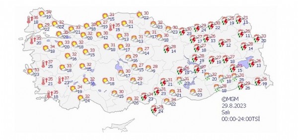 Kavurucu sıcaklara sağanak arası! Meteoroloji uzmanı o bölgeleri açıkladı! İşte hava durumu raporu…