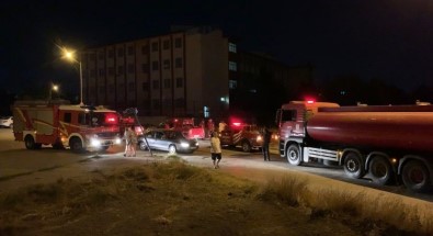 Ankara'da Bos Arazide Çikan Yangin Panige Neden Oldu