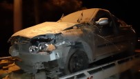 Defalarca Takla Atan Otomobil Hurdaya Döndü Açiklamasi 2 Yarali