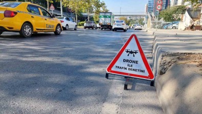 Sisli'de Dron Destekli Trafik Denetimi Yapildi, Kurallara Uymayan Sürücülere Ceza Yagdi