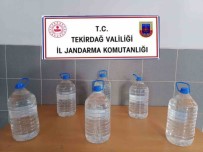 Tekirdag'da 158 Litre Kaçak Içki Ele Geçirildi