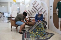 10 Santimetreye 36 Dügüm Atilarak 2 Yilda Tamamlanan Koltuk 100 Bin TL'ye Alicisini Bekliyor