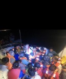 Ayvacik Açiklarinda 57 Kaçak Göçmen Yakalandi
