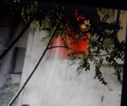 Agir Hasarli Binada Yangin