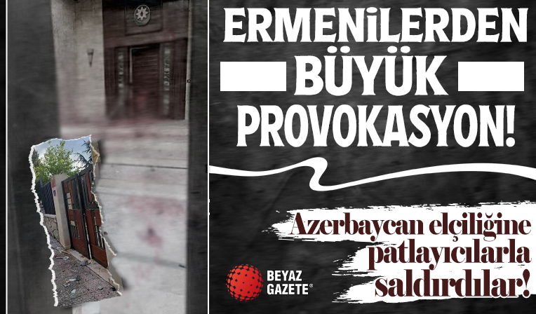 Ermeniler Lübnan'daki Azerbaycan Büyükelçiliği'ne saldırı düzenledi