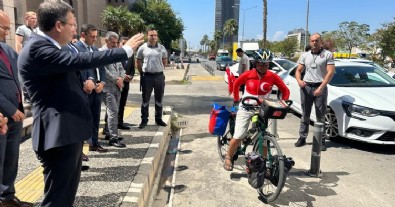 Kahraman polis Fethi Sekin’i anmak için bisikletiyle bin 570 km yol yapacak