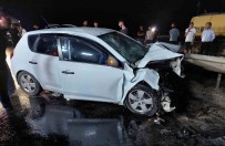 D-100'De Feci Kaza, Kafa Kafaya Çarpistilar Açiklamasi 6 Yarali