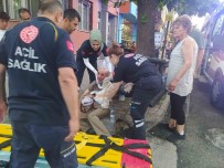 Karsidan Karsiya Geçmek Isteyen Engelli Vatandasa Araba Çarpti