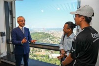 Çamlica Kulesi'ne Ziyaretçi Akini