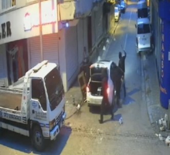 Lüks Araçla Soygun Girisimini Komsularin Müdahalesi Engelledi