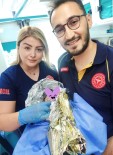 Akhisar'da Genç Kadin Ambulansta Dogum Yapti