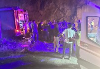 Ispir'de Iki Otomobil Tünel Çikisinda Çarpisti Açiklamasi 1 Ölü, 3 Yarali