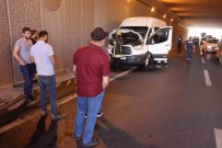 Kayseri'de Faciaya Ramak Kaldi Açiklamasi Isçi Servisi Yangini Söndürüldü