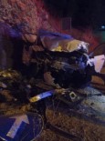 Burdur'da Otomobil Kayaliklara Çarpti Açiklamasi 1 Ölü Haberi