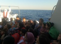 Yunan Unsurlarinca Ölüme Terk Edilen 62 Kaçak Göçmen Kurtarildi