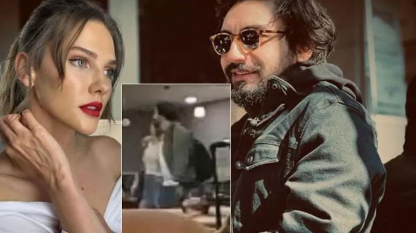 Alina Boz'dan uçaktaki yolcuya tepki!