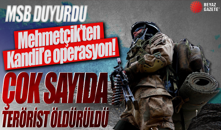 Mehmetçik'ten Kandil'e operasyon: Çok sayıda terörist öldürüldü