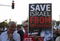 Israil'de Yüksek Mahkeme Önünde Yargi Reformu Protestosu