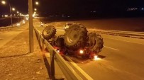 Siirt'te Traktör Takla Atti Açiklamasi 1 Yarali