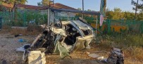 Tekirdag'da Takla Atip Duraga Dalan Otomobilde Açiklamasi 1 Ölü, 1 Agir Yarali