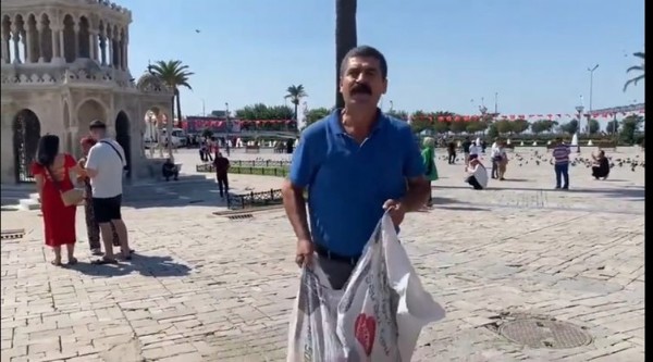 Soyer çiftçiye verdiği sözü tutmadı! Ata tohumu güvercinlere yem oldu
