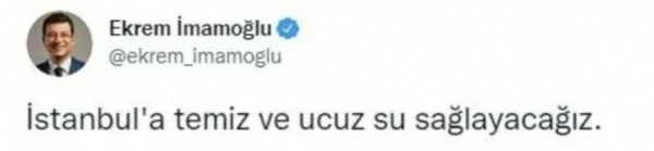 İstanbul'da suya zam yapıldı!