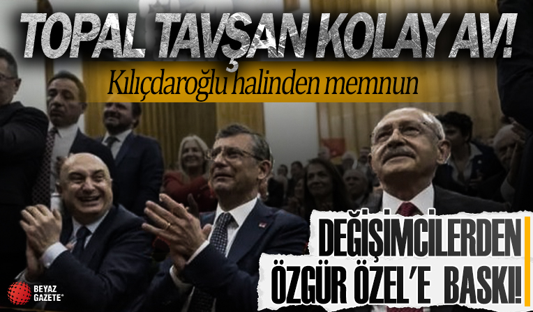 Topal tavşan kolay av! Delegeyi elinde tutan Kılıçdaroğlu memnun: 'Ekremciler'den Özgür Özel'e 'Daha sert ol yoksa 2.adam olursun' baskısı